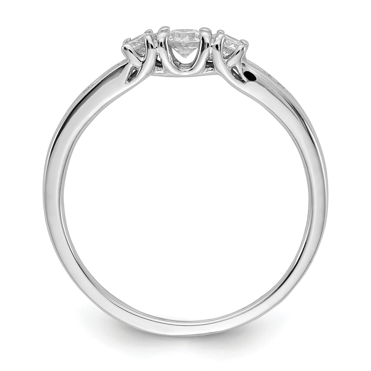 14k White Gold Diamond Ring-RM5645