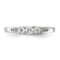14k White Gold Diamond Ring-RM5645