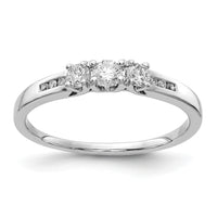 14k White Gold Diamond Ring-RM5645