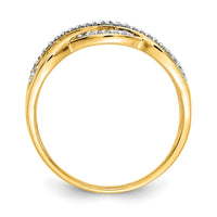 14k Diamond Woven Ring-RM5662