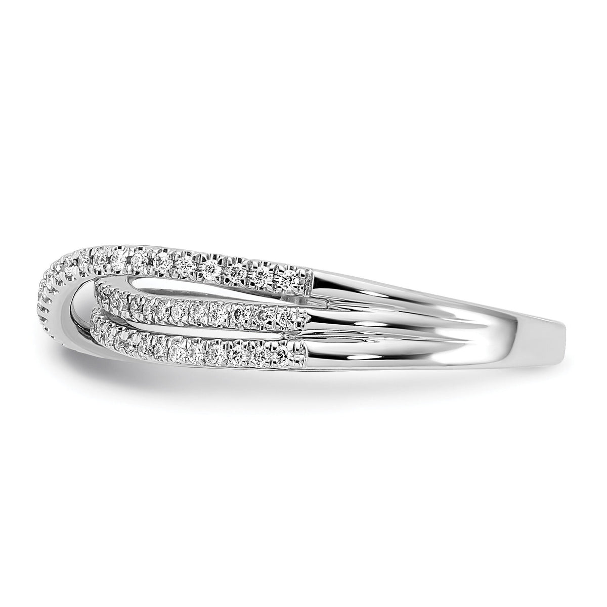 14k White Gold Diamond Ring-RM5664