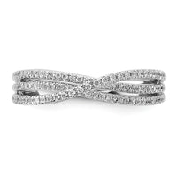 14k White Gold Diamond Ring-RM5664