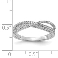 14k White Gold Diamond Ring-RM5664