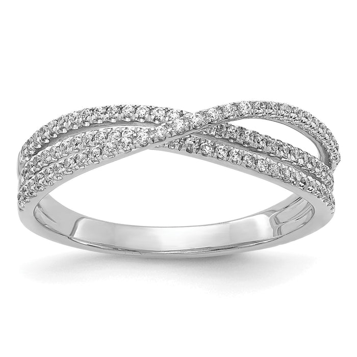 14k White Gold Diamond Ring-RM5664