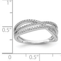 14k White Gold Diamond Ring-RM5665