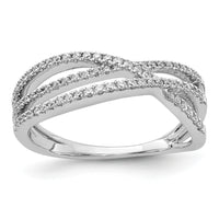 14k White Gold Diamond Ring-RM5665