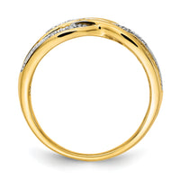 14k Rhodium Diamond Ring-RM5670