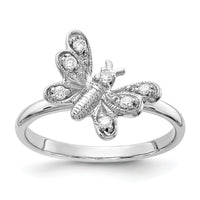 14k White Gold AA Diamond ring-RM5703