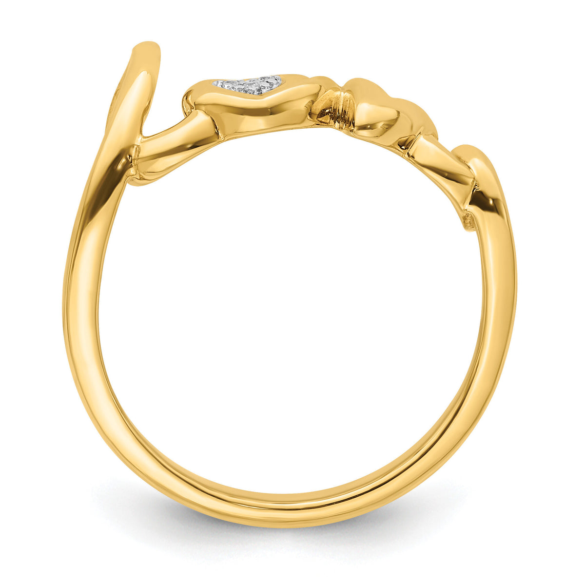 14k Diamond LOVE Ring-RM5712