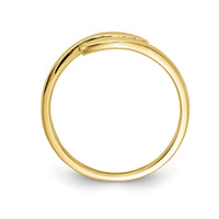 14k Emerald and Diamond 3-stone Ring-RM5742