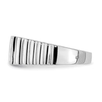 14k White Gold Diamond Mens Ring-RM5790