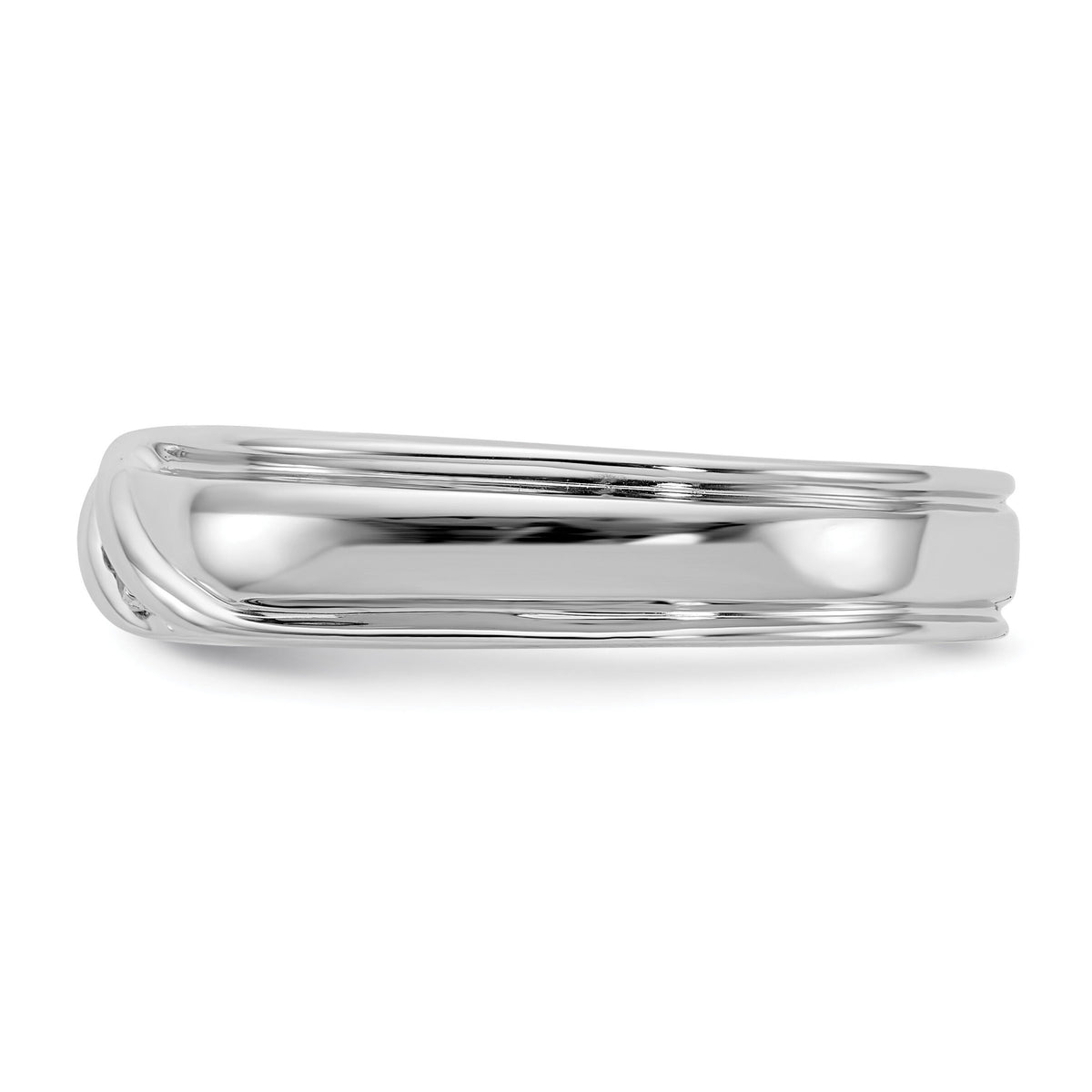 14k White Gold Diamond Mens Ring-RM5805