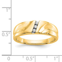 14k Diamond Mens Ring-RM5806