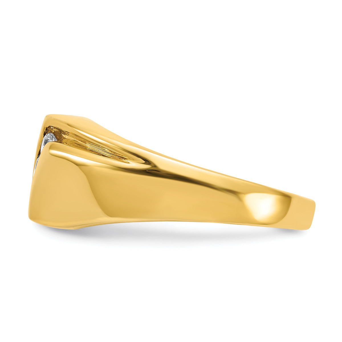 14k Diamond Mens Ring-RM5814