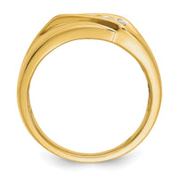 14k Diamond Mens Ring-RM5815