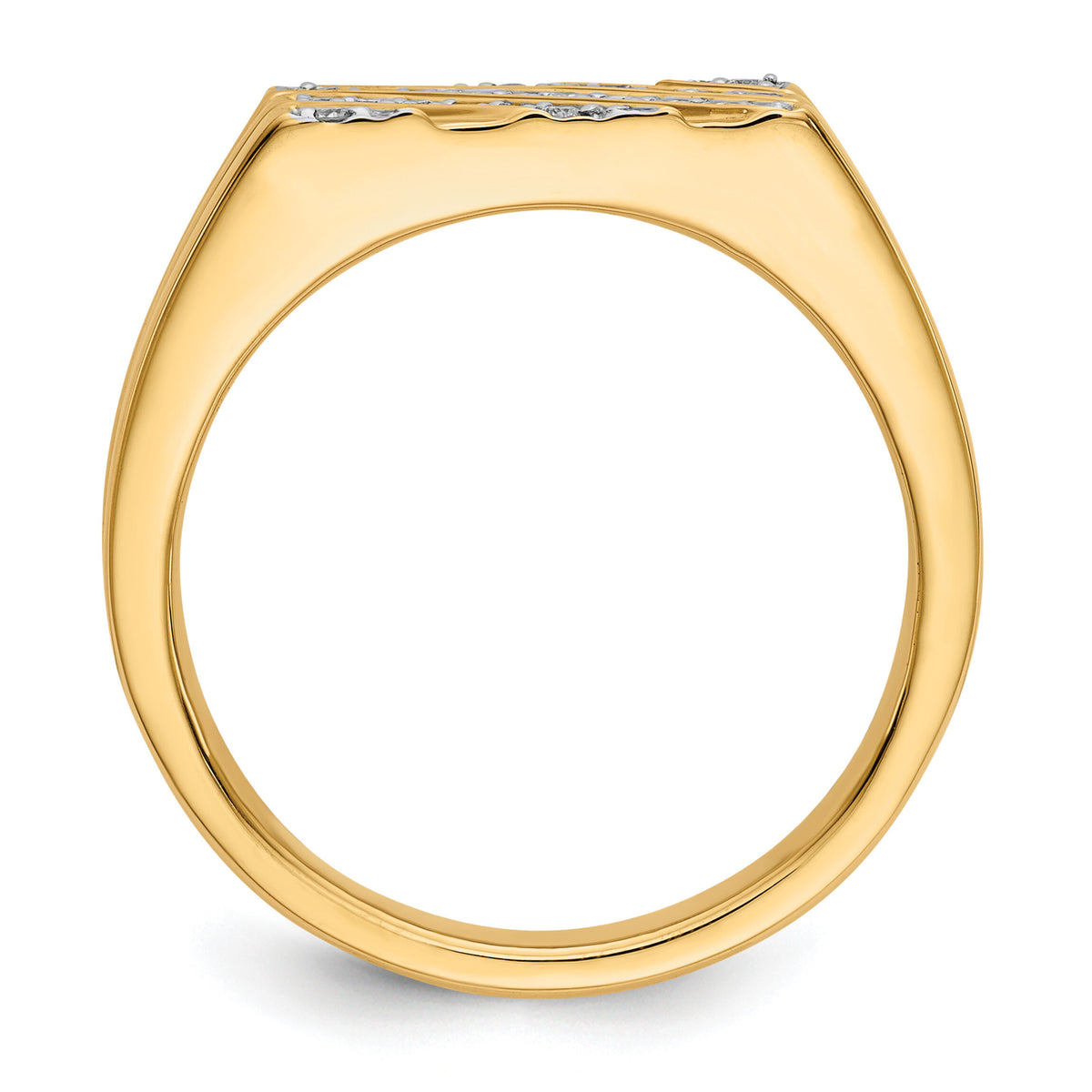 14k Diamond Mens Ring-RM5820