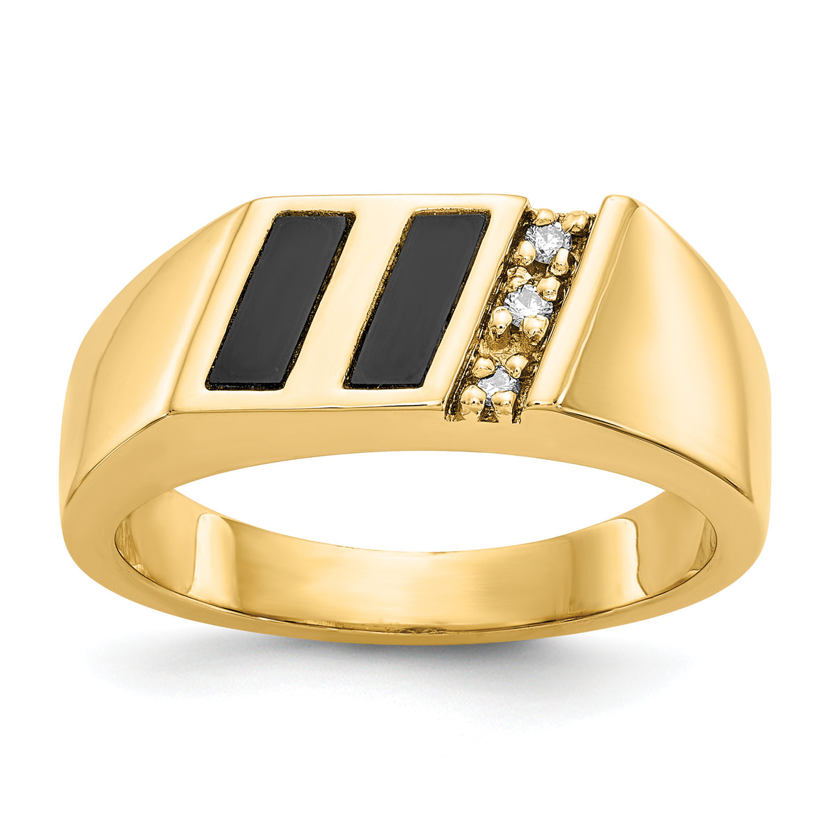14k Mens Band Mounting-RM5821-005-Y