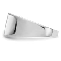 14k White Gold Diamond Mens Ring-RM5834