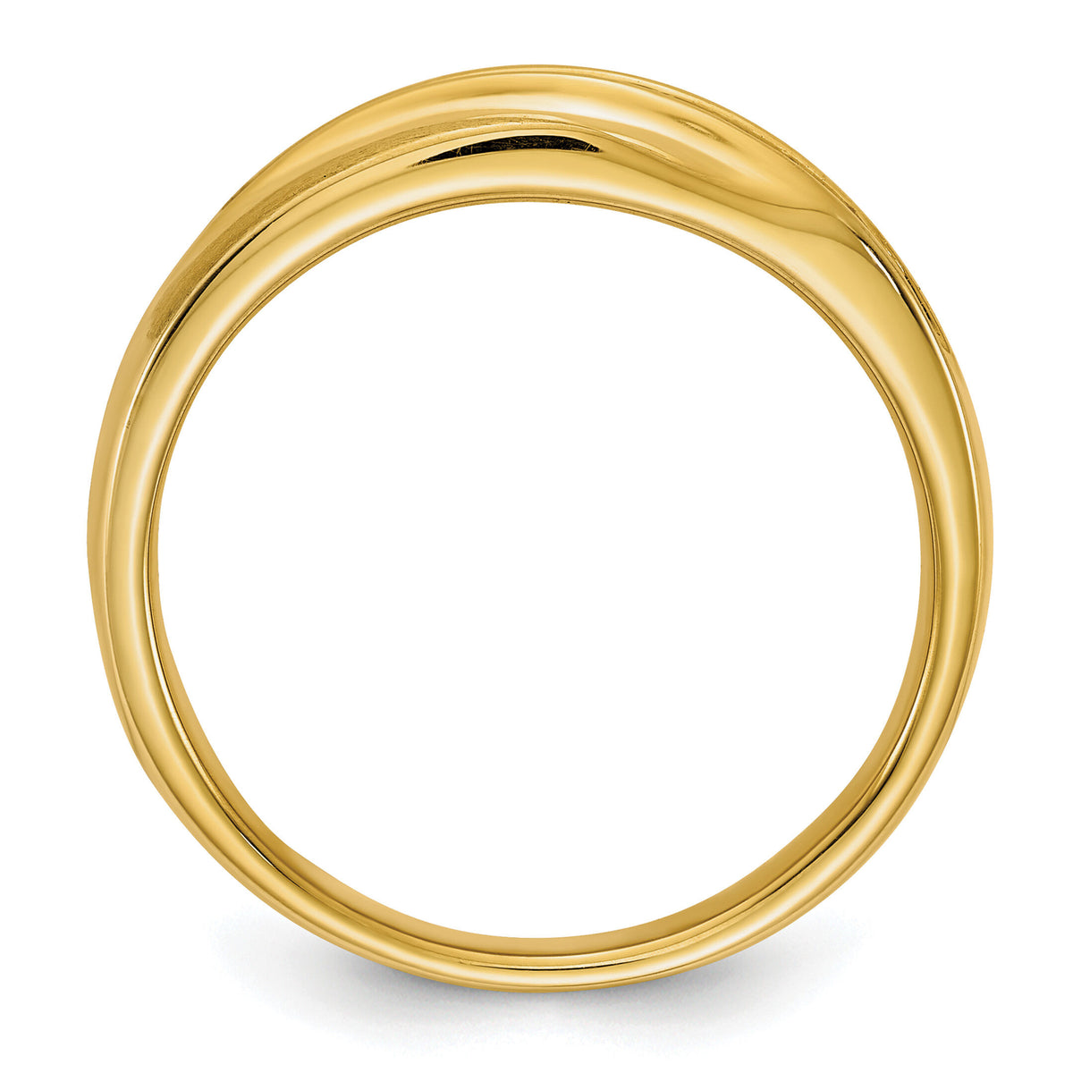 14k Diamond Men's Band : Satin E/W-RM6110B