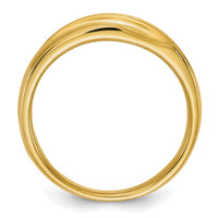 14k Diamond Men's Band : Satin E/W-RM6110B