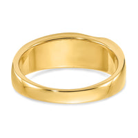 14k Diamond Men's Band : Satin E/W-RM6110B