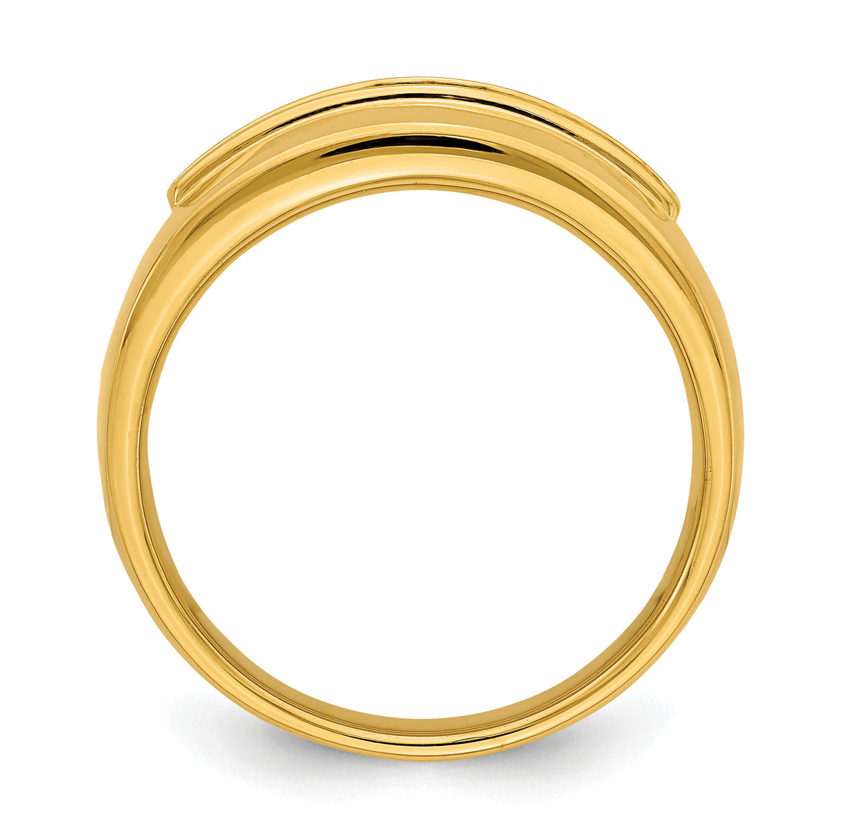 14k Diamond Men's Band-RM6114B