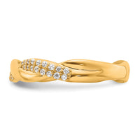 14K Polished Diamond Fashion Ring-RM6169