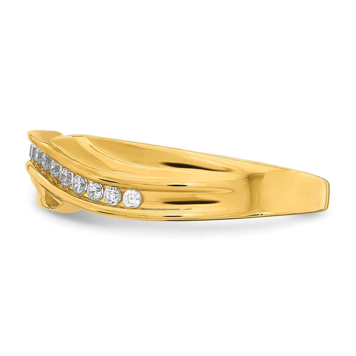14k Men's Complete Diamond Band-RM6411B