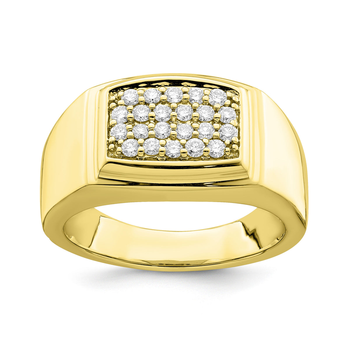 10ky Lab Grown Diamond VS/SI+ G+ Men's Ring-RM6793