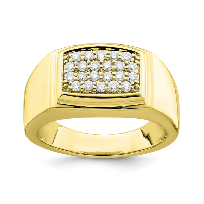10ky Lab Grown Diamond VS/SI+ G+ Men's Ring-RM6793