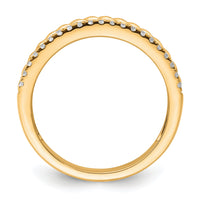 14K Polished Diamond Fashion Ring-RM9397