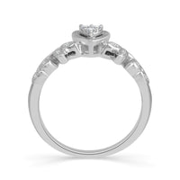 Diamond Fashion Ring 0.13 ct tw 10k White Gold-RP0405TPA660W