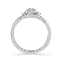 Diamond Fashion Ring 0.13 ct tw 10k White Gold-RP1908A78W0