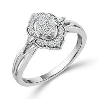 Diamond Fashion Ring 0.25 ct tw 10k White Gold-RP1929A78W0