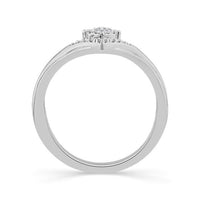 Diamond Fashion Ring 0.13 ct tw 10k White Gold-RP1987A78W0