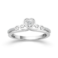 Diamond Fashion Ring 0.1 ct tw 10k White Gold-RP2211A78W0