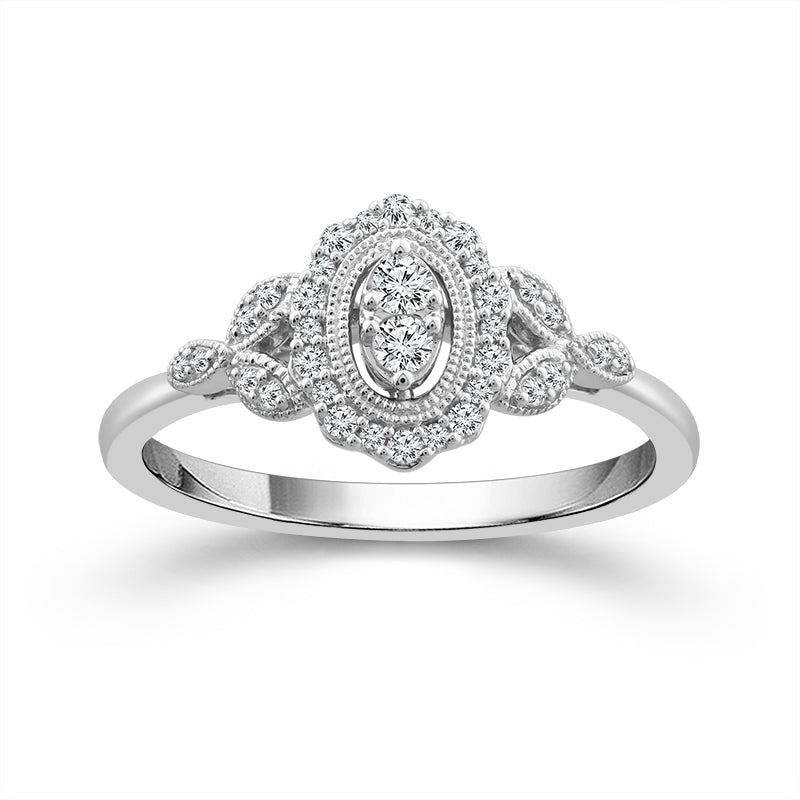 Diamond Fashion Ring 0.2 ct tw 10k White Gold-RP2310A78W0