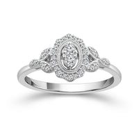 Diamond Fashion Ring 0.2 ct tw 10k White Gold-RP2310A78W0