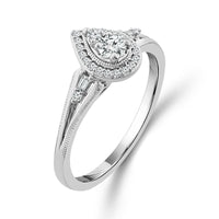 Diamond Fashion Ring 0.17 ct tw 10k White Gold-RP2312A78W0