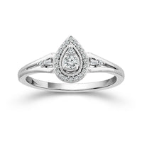 Diamond Fashion Ring 0.17 ct tw 10k White Gold-RP2312A78W0