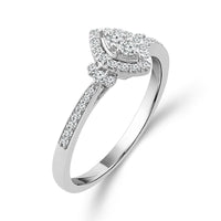 Diamond Fashion Ring 0.2 ct tw 10k White Gold-RP2313A78W0