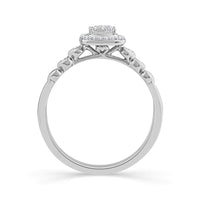 Diamond Fashion Ring 0.2 ct tw 10k White Gold-RP2513A78W0