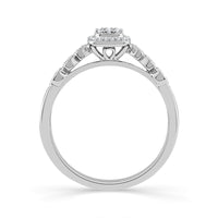 Diamond Fashion Ring 0.17 ct tw 10k White Gold-RP2627A68W0