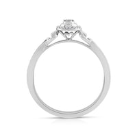 Diamond Fashion Ring 0.08 ct tw 10k White Gold-RP2871SCW0