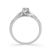 Diamond Fashion Ring 0.1 ct tw 10k White Gold-RP2896A97W0S