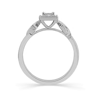 Diamond Fashion Ring 0.13 ct tw 10k White Gold-RP3051A66W0