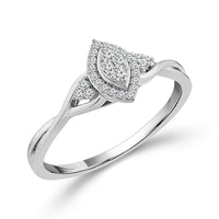Diamond Fashion Ring 0.13 ct tw 10k Yellow Gold-RP3360A78Y0