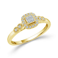 Diamond Fashion Ring 0.20 ct tw 10k Yellow Gold-RP3362A78Y0