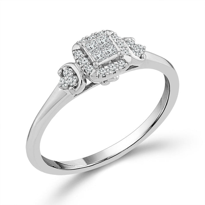 Diamond Fashion Ring 0.17 ct tw 10k Yellow Gold-RP3369A78Y0