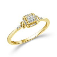 Diamond Fashion Ring 0.13 ct tw 10k Yellow Gold-RP3370A78Y0
